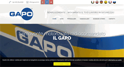 Desktop Screenshot of gapo.it